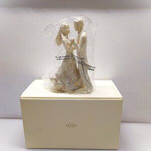 LENOX WEDDING PROMISES COLLECTION BRIDE/GROOM FIRST DANCE PORCELAIN NEW NOS VTG
